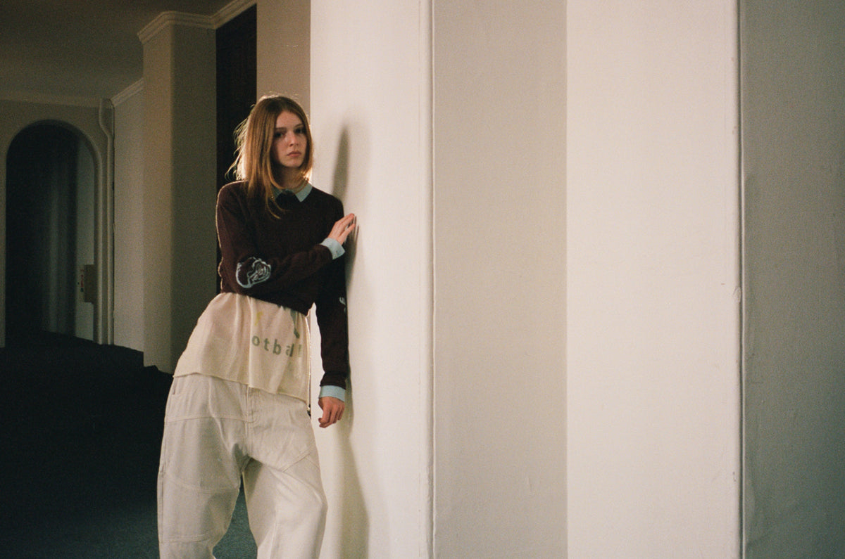 Low Rise Bone Denim image 4