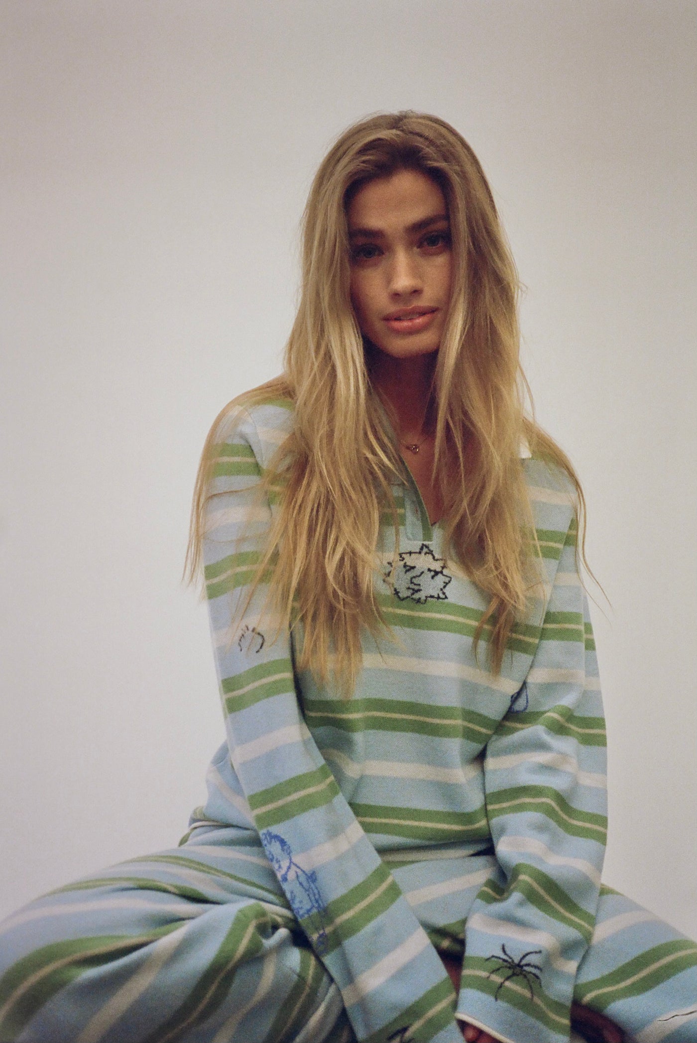 Sage Coin Striped Trackies image 4