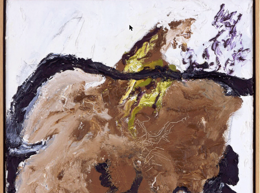 Untitled No. 14 by Captain Beefheart (Don Van Vliet)