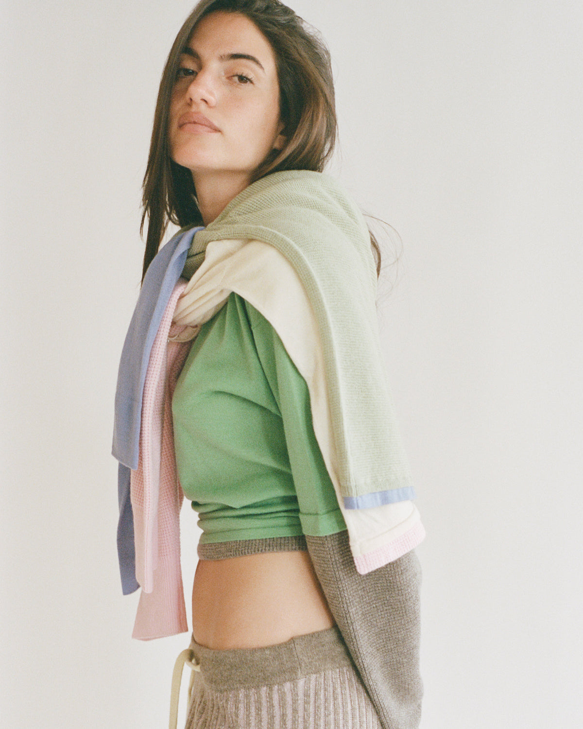Sage and Lavender Kai Double Layer image 4