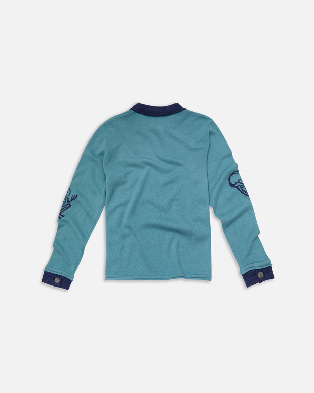 Blue Gargyle Sweater