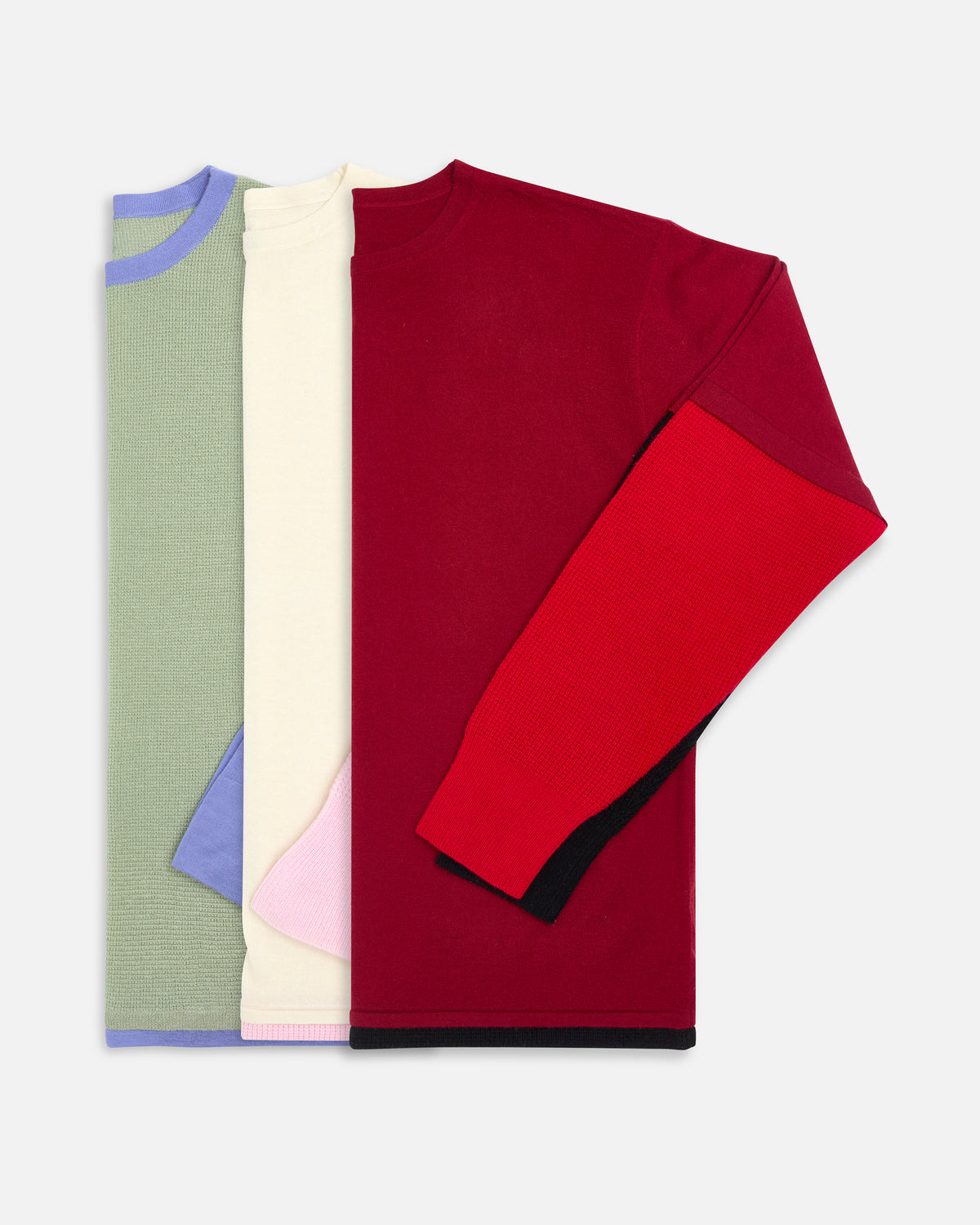 Cream and Pink Kai Double Layer image 7