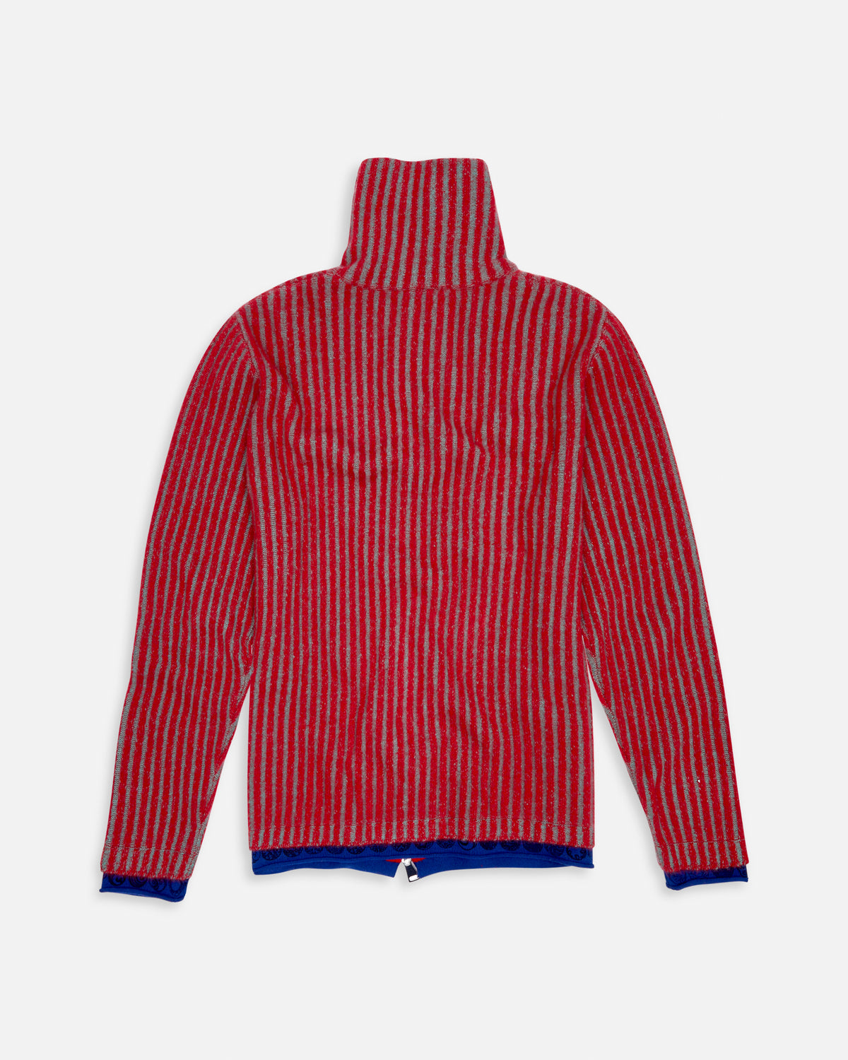 Cherry Ribbed Zip image 2