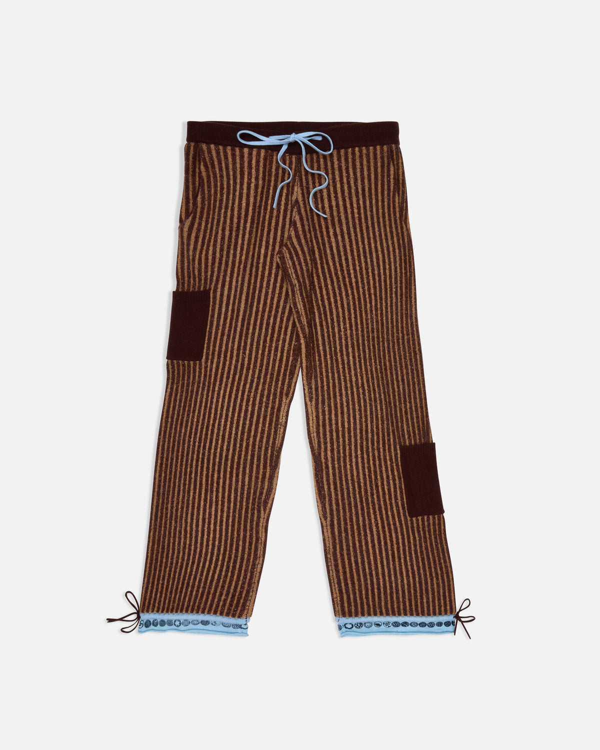 Chestnut Ribbed Trackies image 1