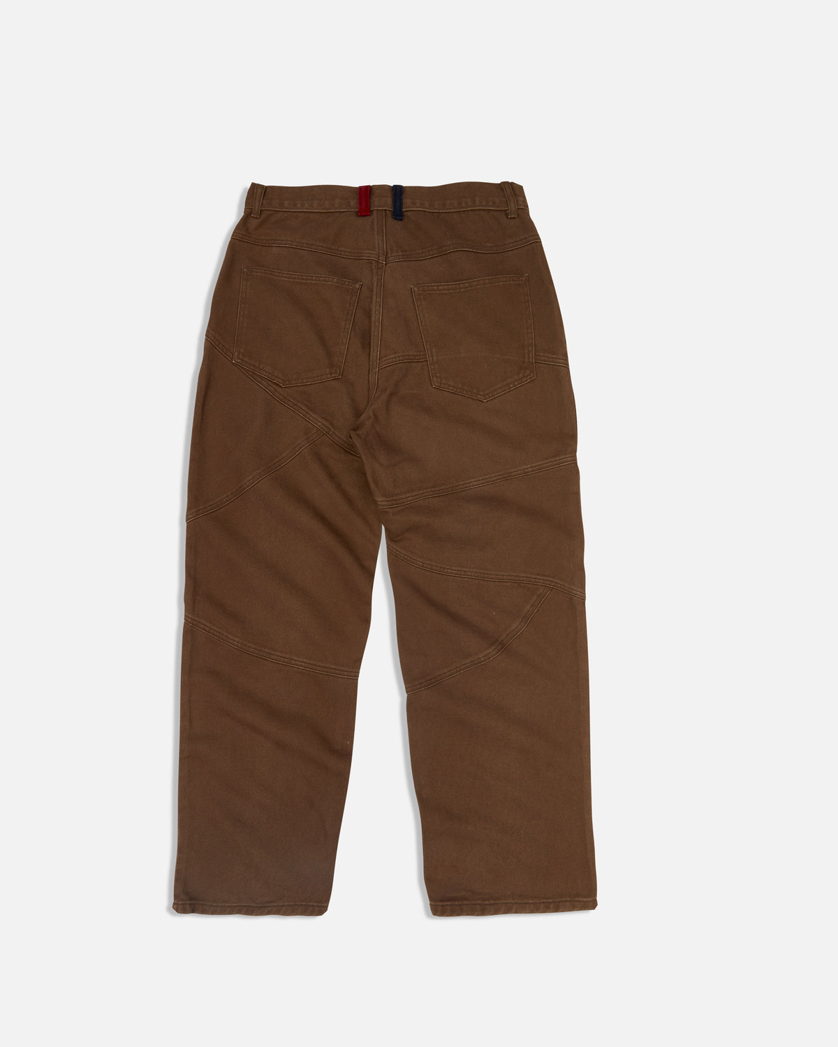 Low Rise Brown Denim image 2