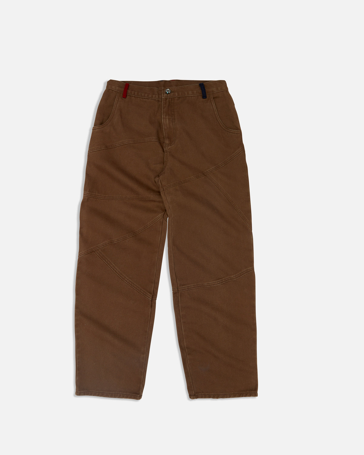 Low Rise Brown Denim image 1