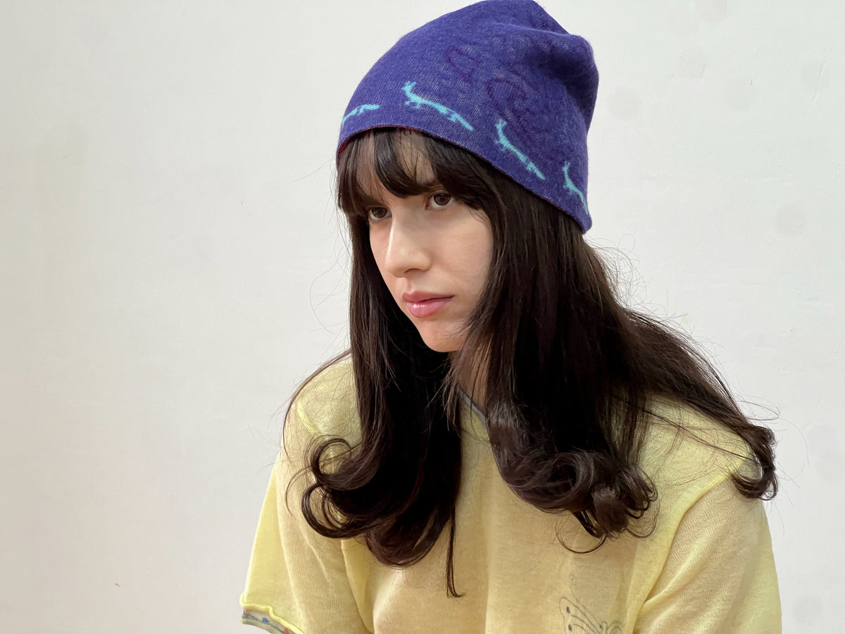 Purple Hound Hare Beanie image 4