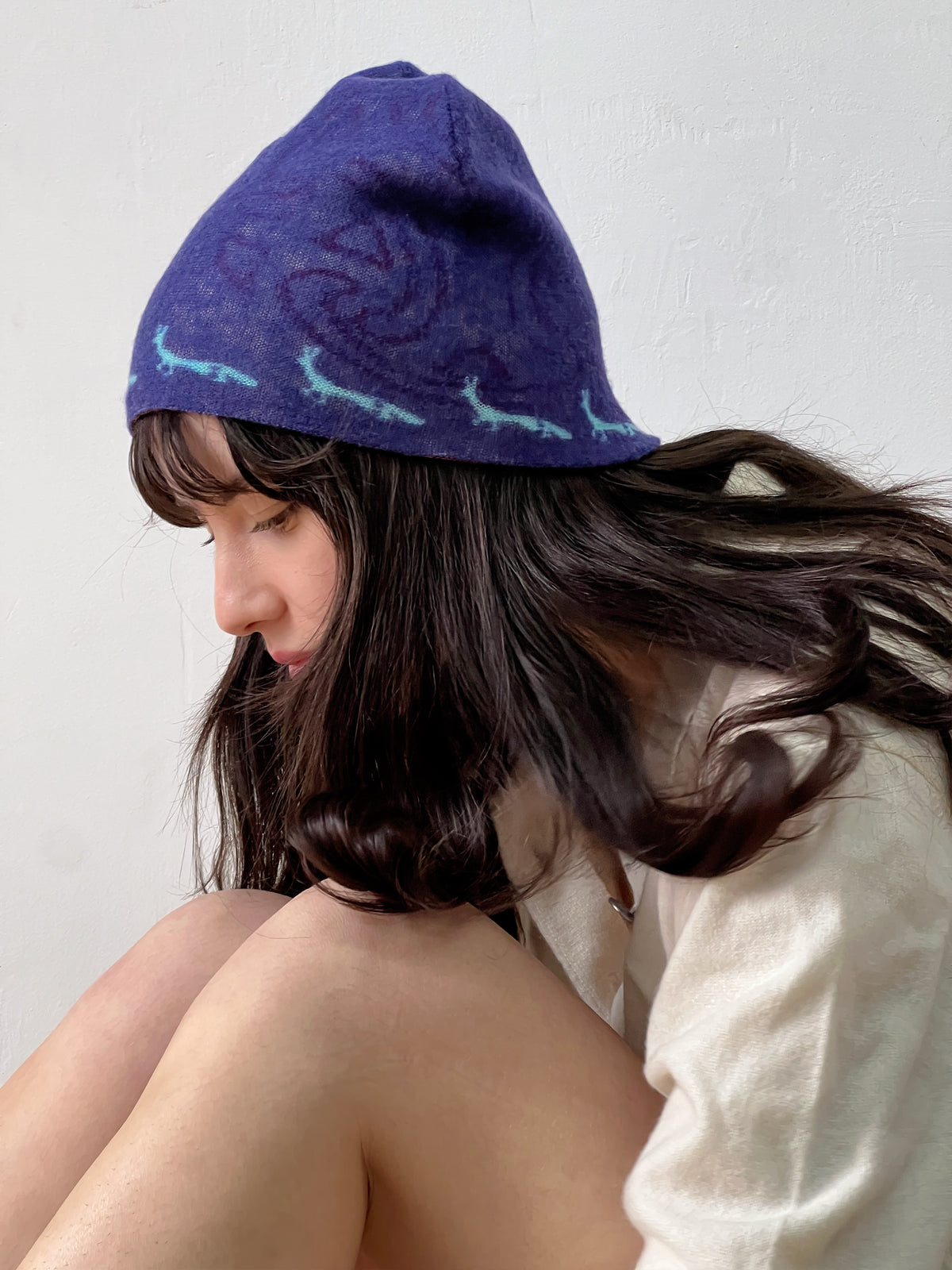 Purple Hound Hare Beanie image 5