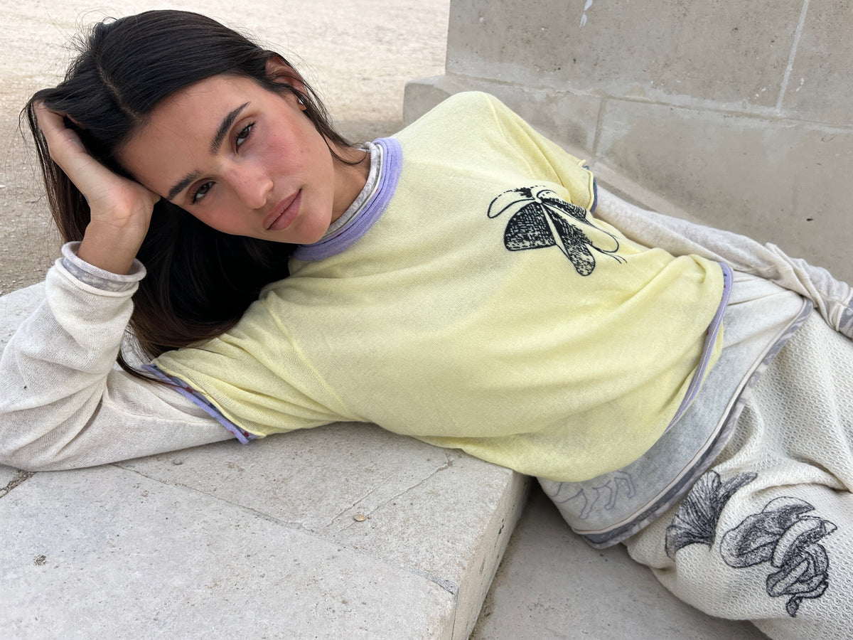Yellow Symbiosis Tee image 6