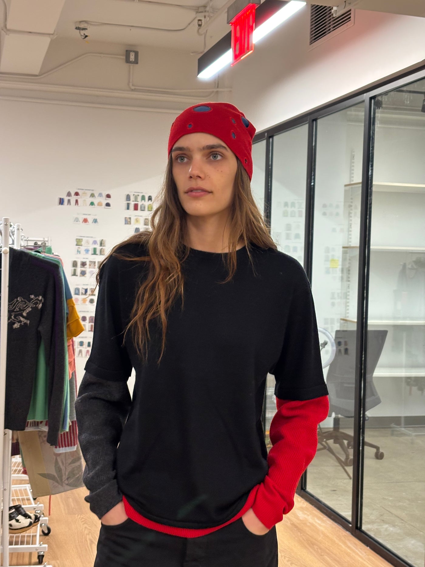 Black and Red Kai Double Layer image 2