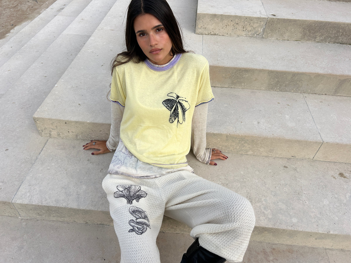 Yellow Symbiosis Tee image 7