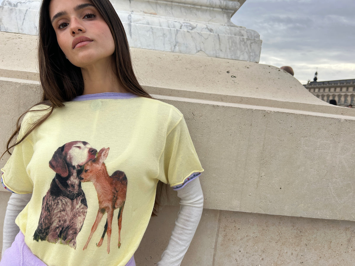 Yellow Symbiosis Tee image 8
