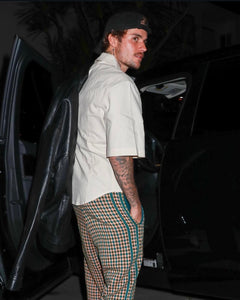 Check Knit Trackies