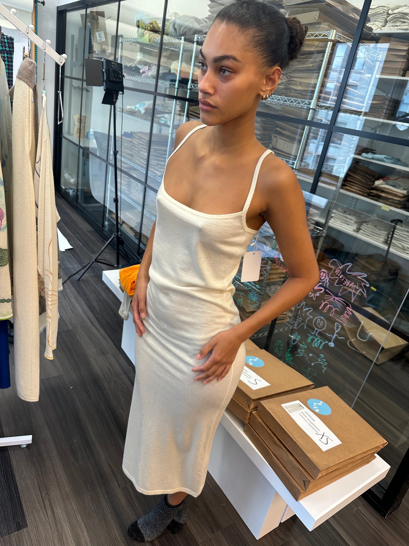 Bone Slip Dress image 3