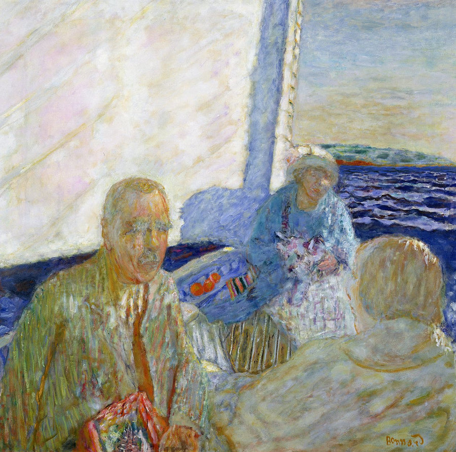 At Sea by Pierre Bonnard