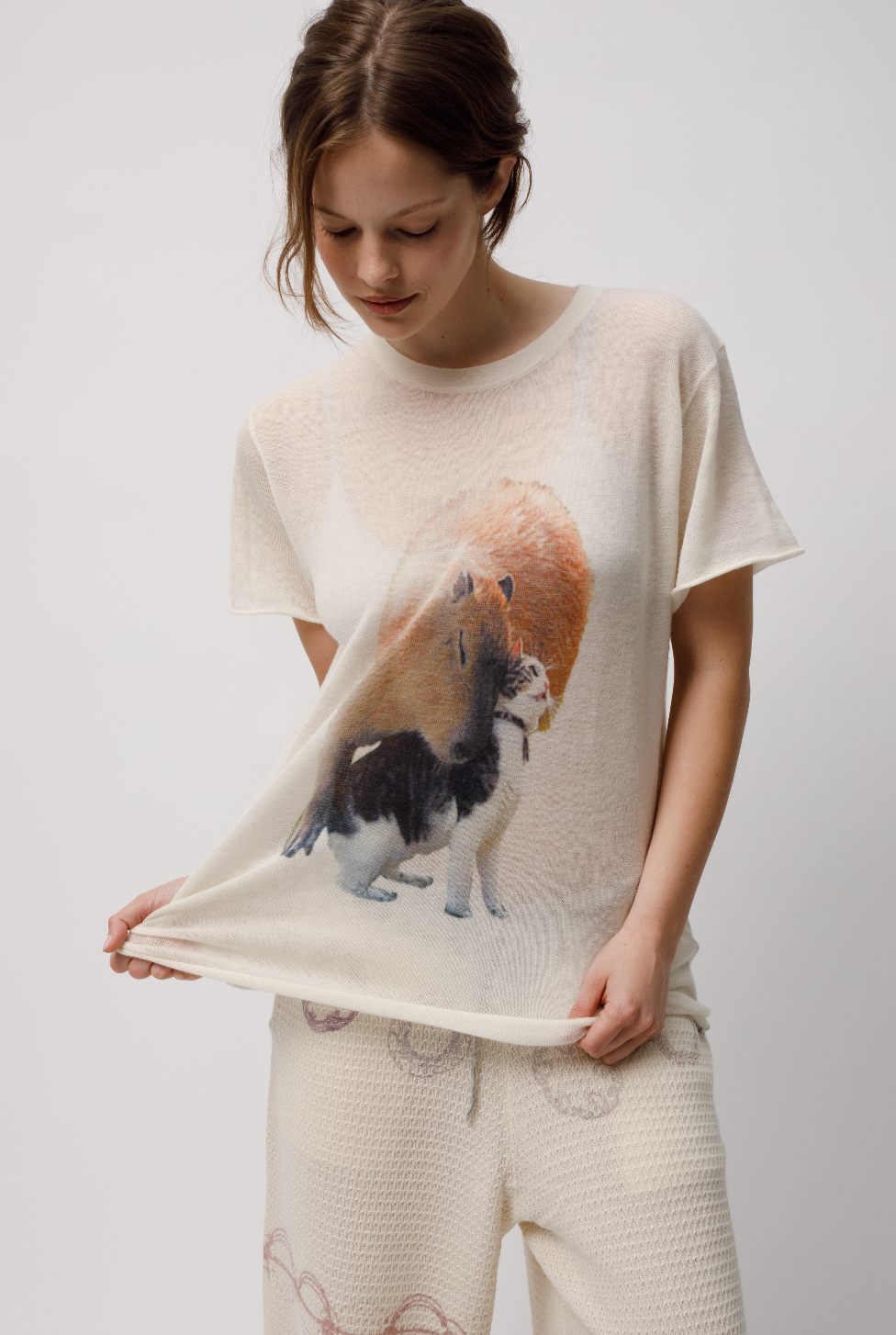 Kitty Capybara Love image 3