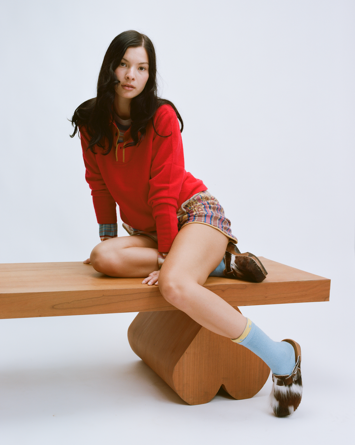 Sage Red Polo image 3