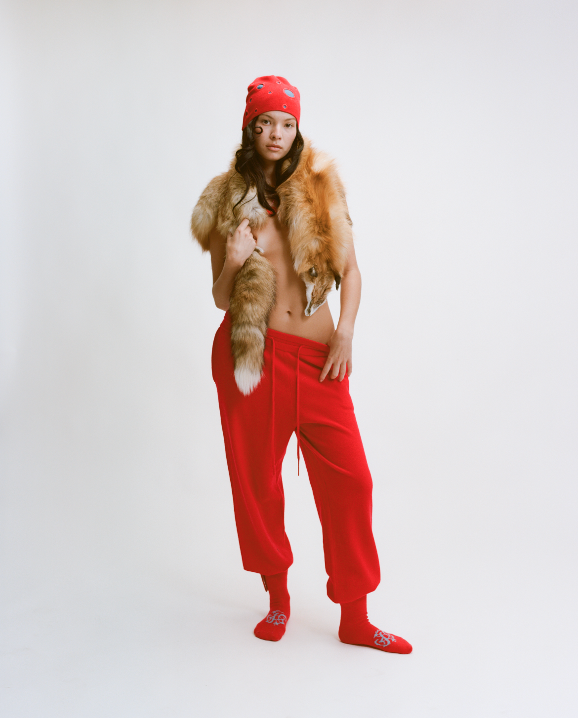 Sage Red Trackies image 4