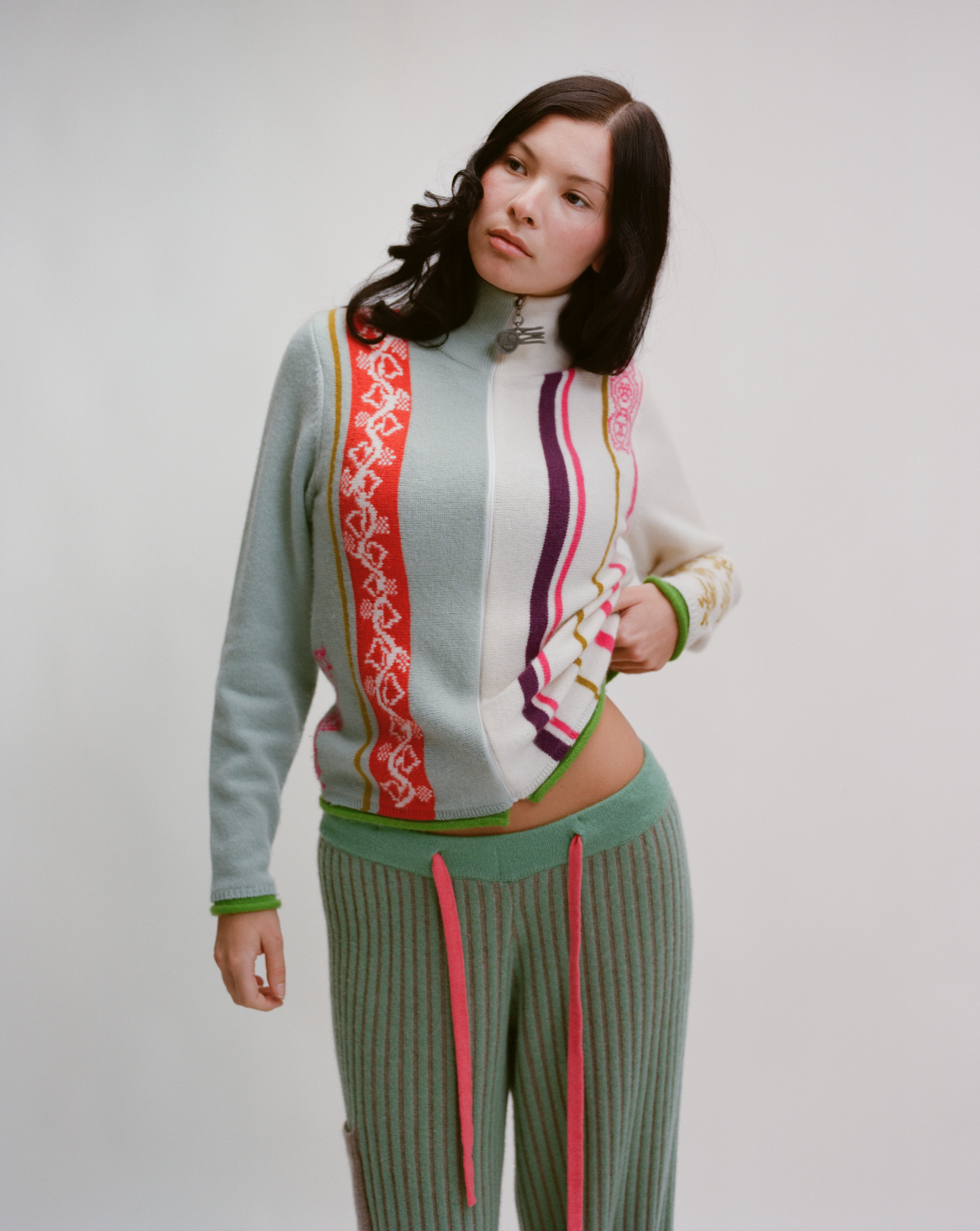 Sugar Snap Ribbed Trackies image 4