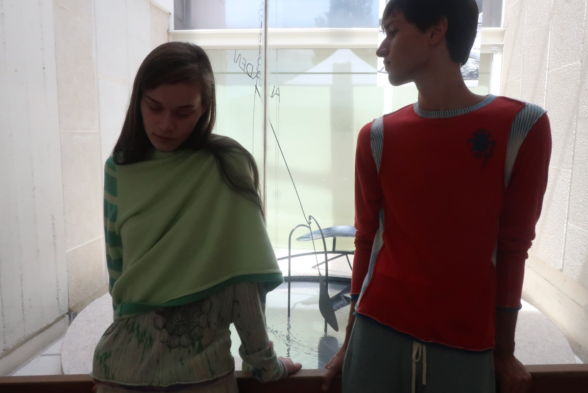Green Gradation Sweater image 6