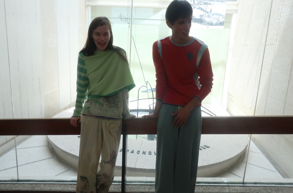 Green Gradation Sweater image 5