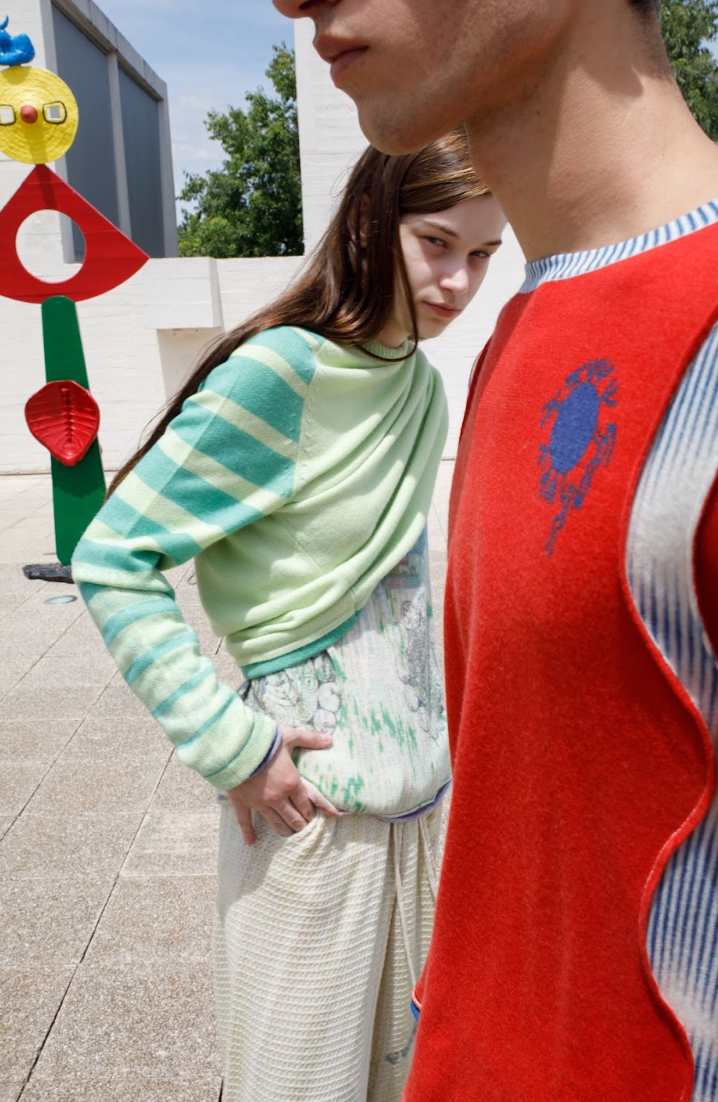 Green Gradation Sweater image 3