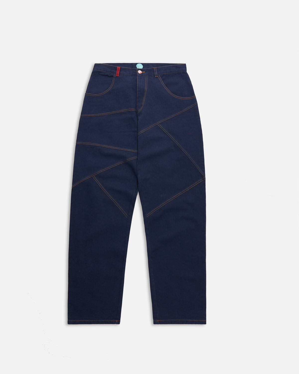 Low Rise Blue Denim image 1