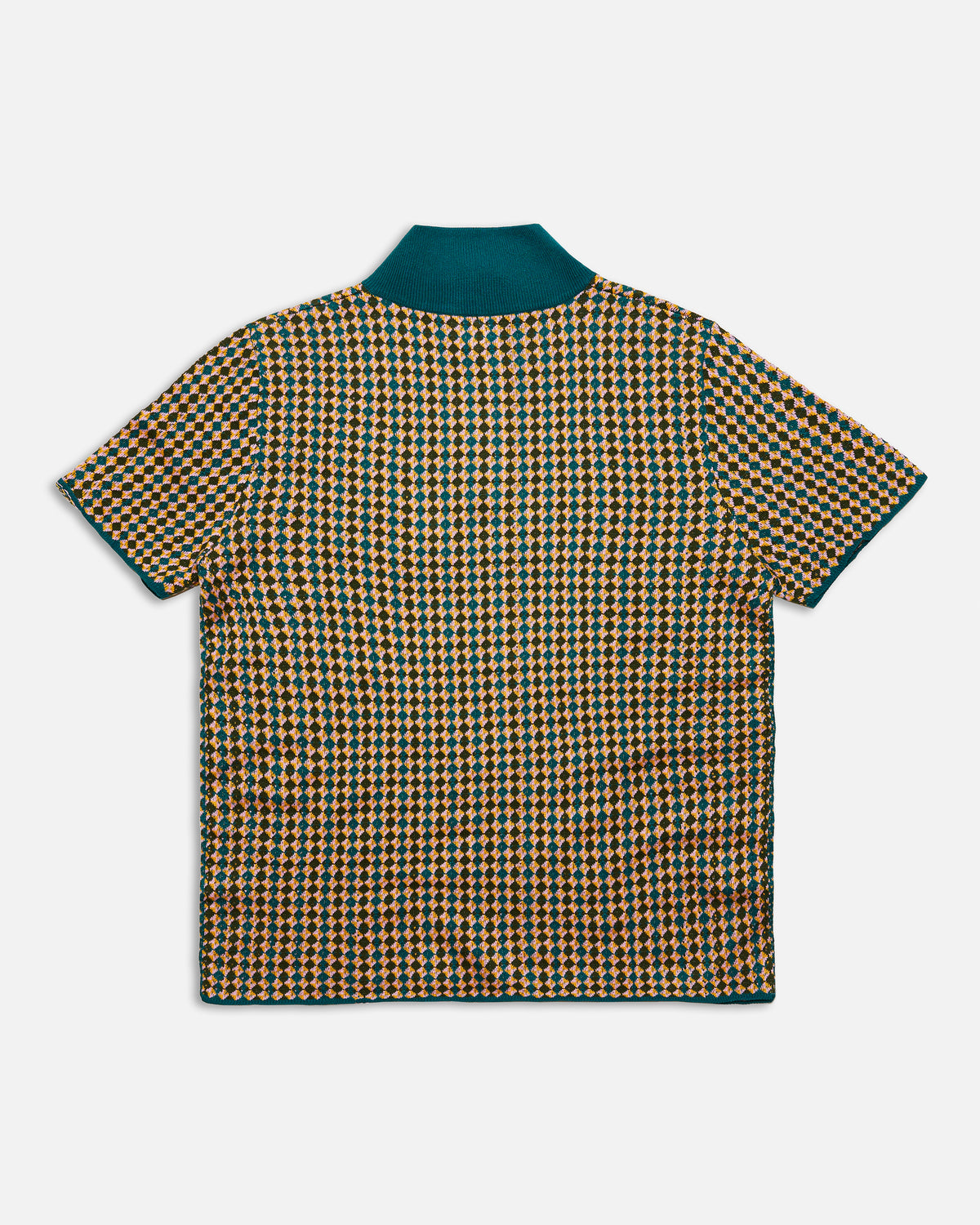 Check Knit Quarter Zip image 2