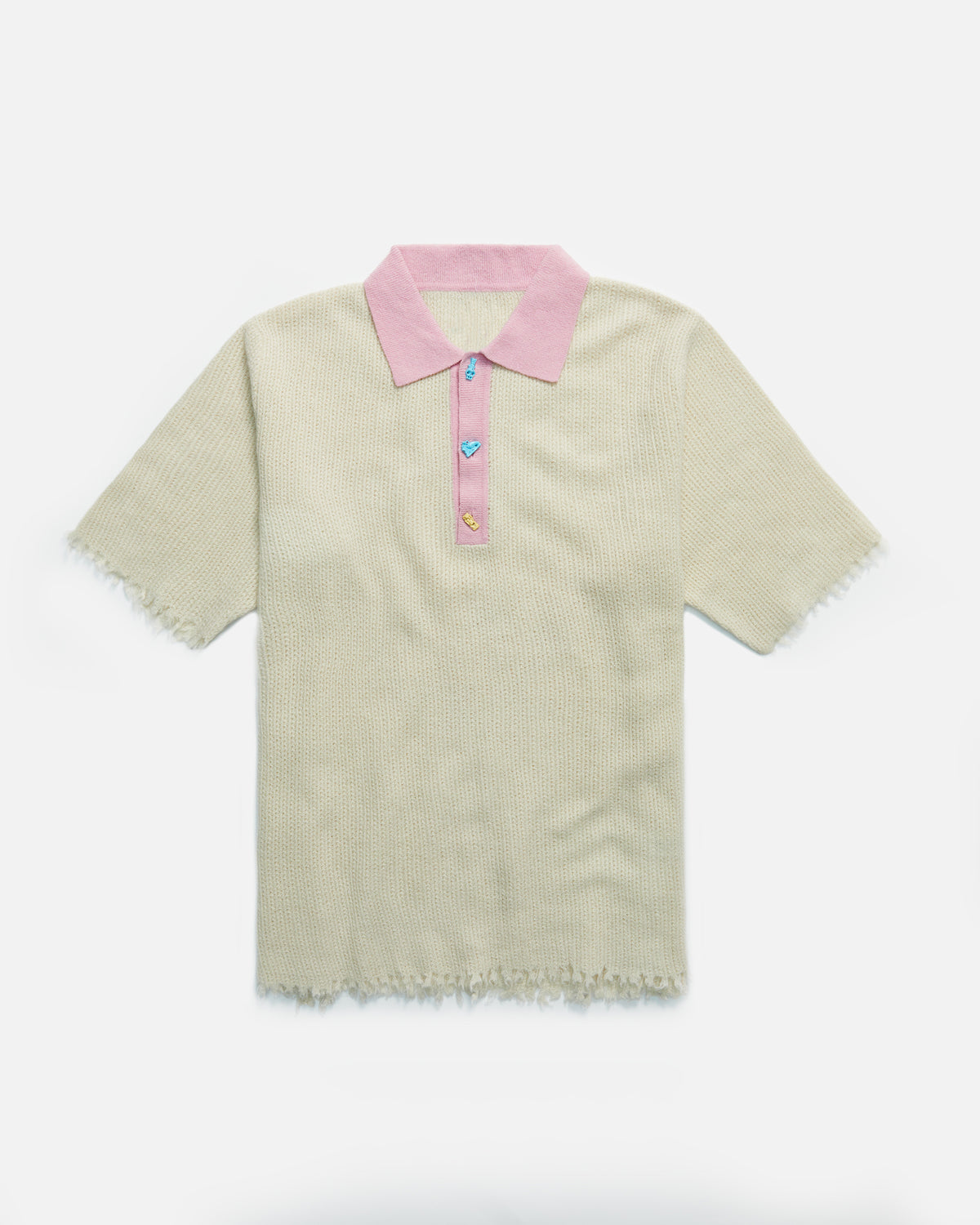 Pink Waffle Polo image 1