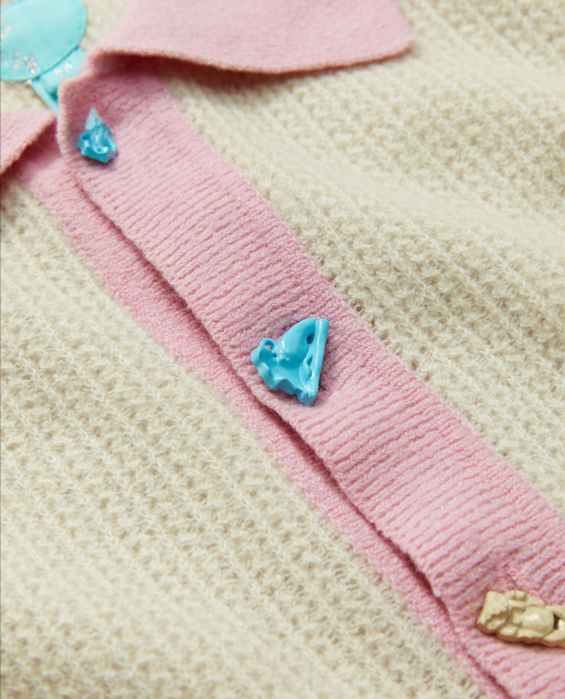 Pink Waffle Polo image 3