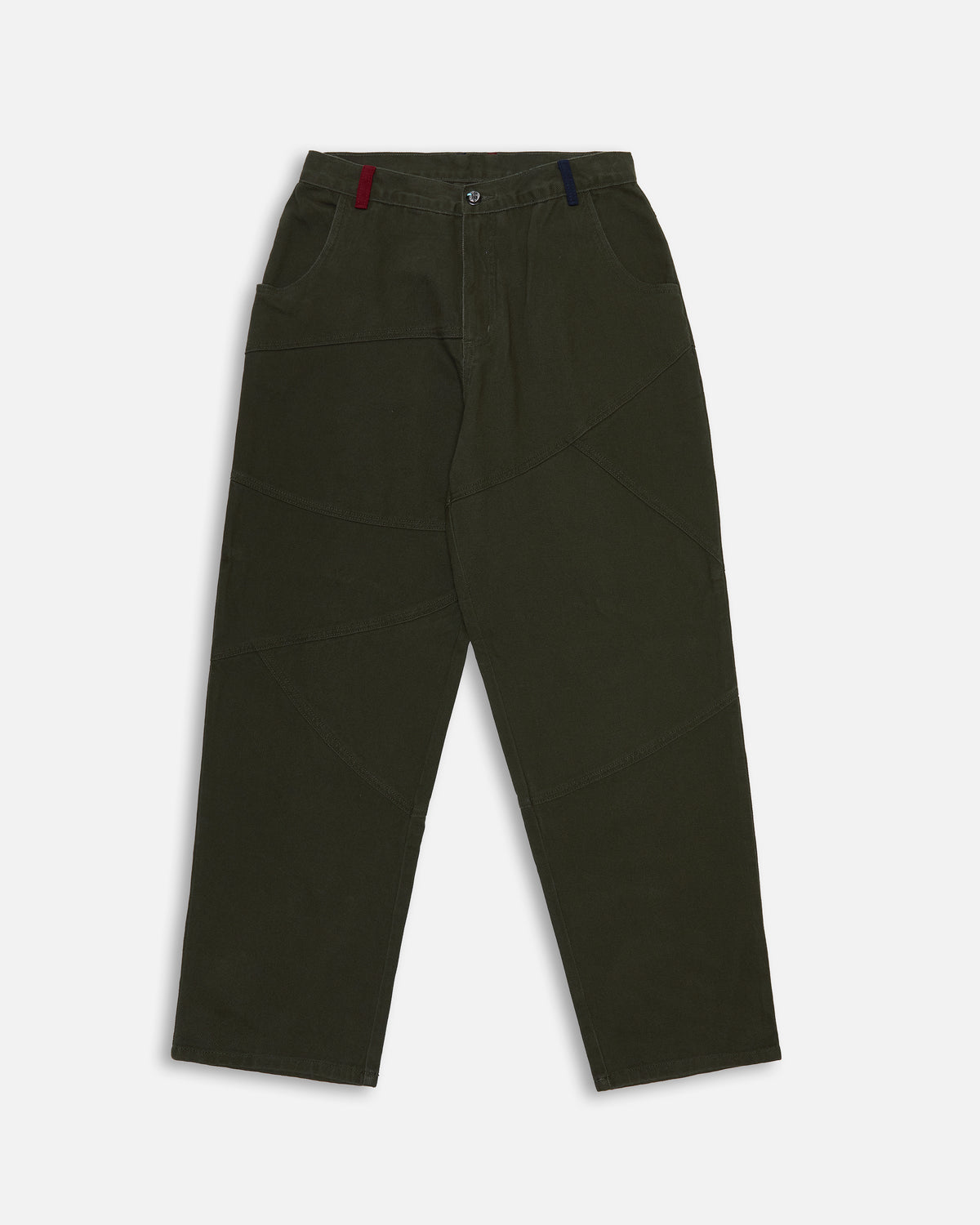 Low Rise Green Denim image 1